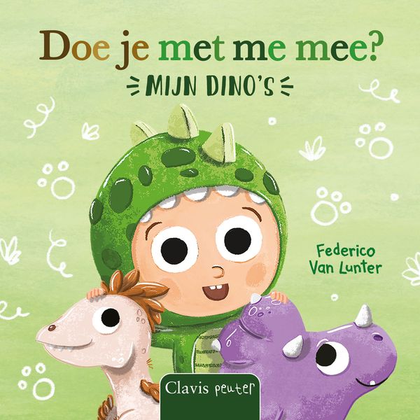 Clavis | Boek Doe Je Met Mij Mee? Mijn Dino's - Frederico Van Lunter