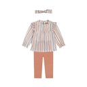 Dirkje | Outfit Girls Ladybug Light Pink 3-delig
