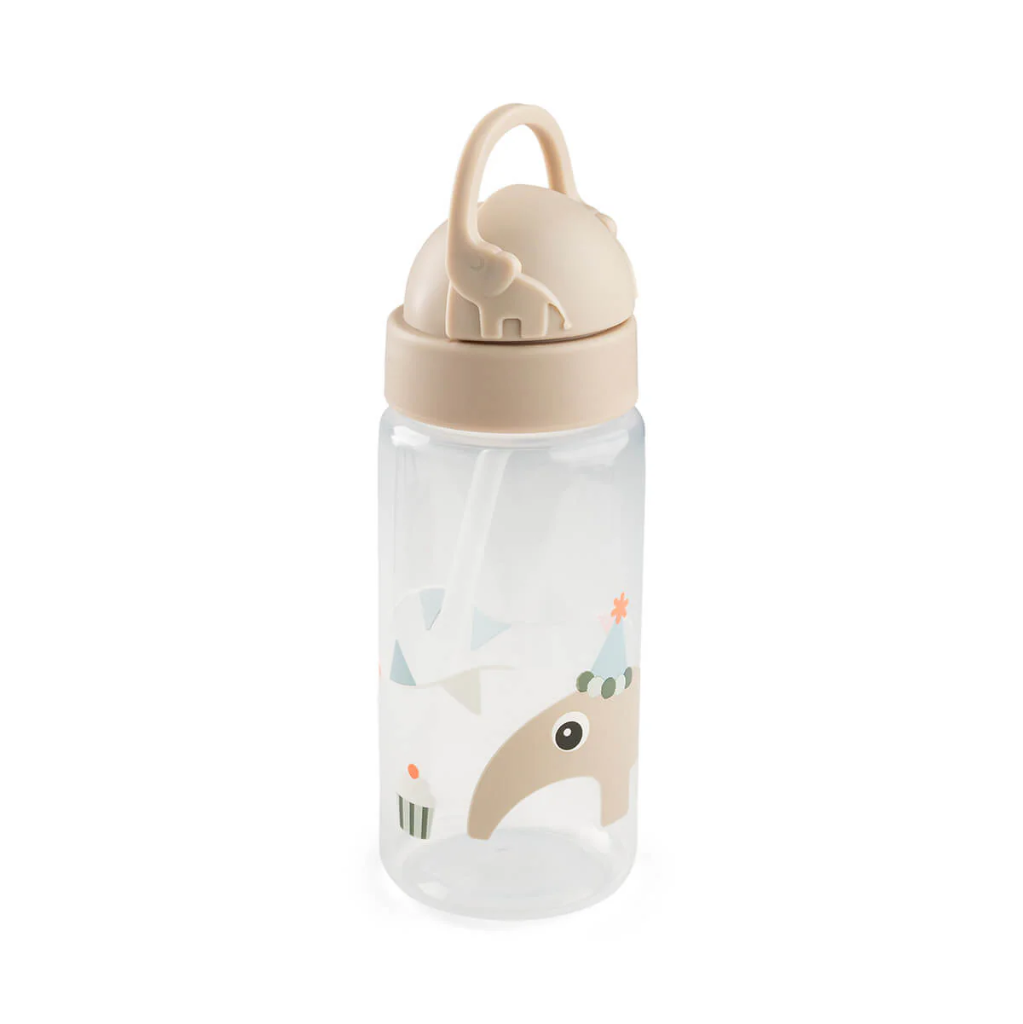 Done By Deer | Drinkfles Celebration Sand Rietjesfles Ecru 350ml