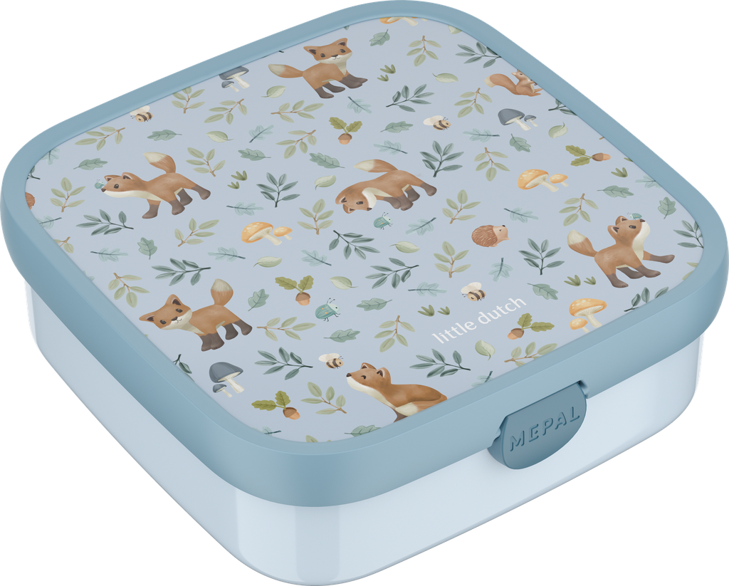 Little Dutch | Brooddoos Forest Friends Bento Lunchbox Campus Groot 