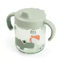 Done By Deer | Drinkbeker Playground Green Handvaten Drinktuit Learning Spout Groen