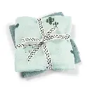 Done by Deer | Tetra Doek Lalee Burp Cloth Blauw 65x65cm 2-pack