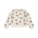 Dirkje | Sweater Girls Ladybug Off White