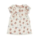Dirkje | Jurk Girls Ladybug Off White