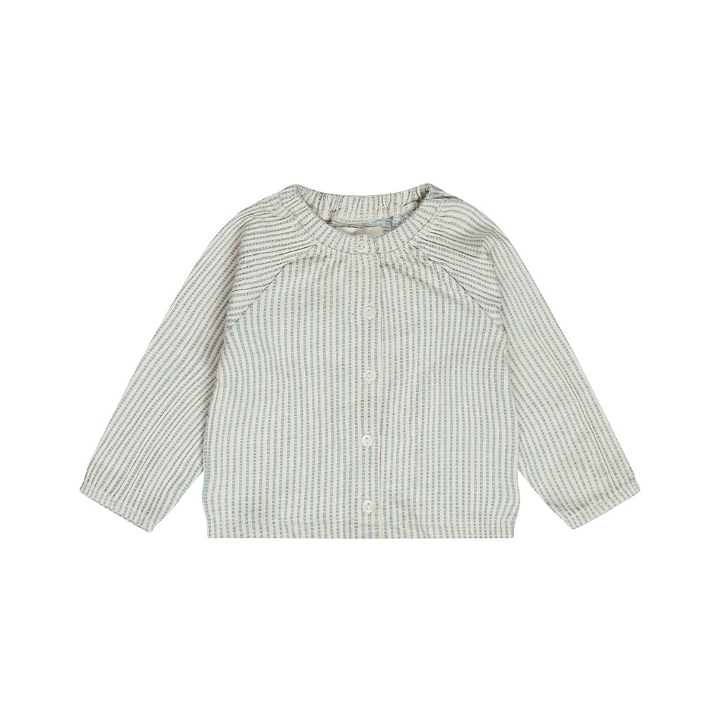 Dirkje | Blouse Girls Ladybug Blue