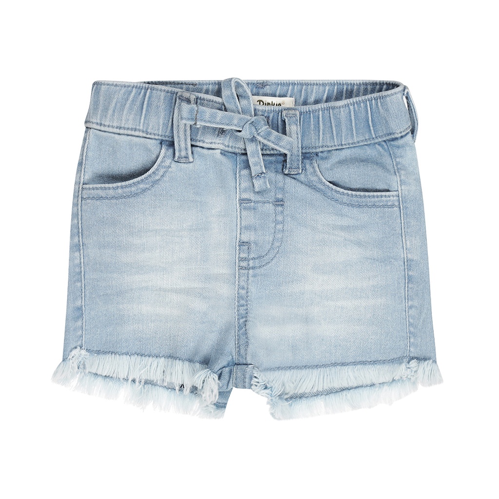 Dirkje | Short Girls Ladybug Jeans Blue