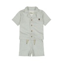 Dirkje | Outfit Boys Safari Trip Blue 2-delig