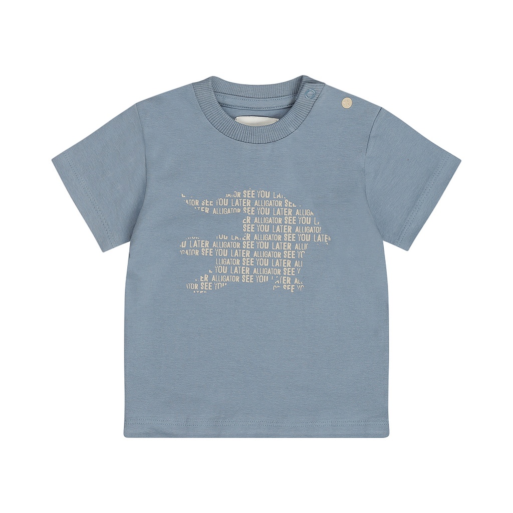 Dirkje | T-shirt Boys Safari Trip Blue