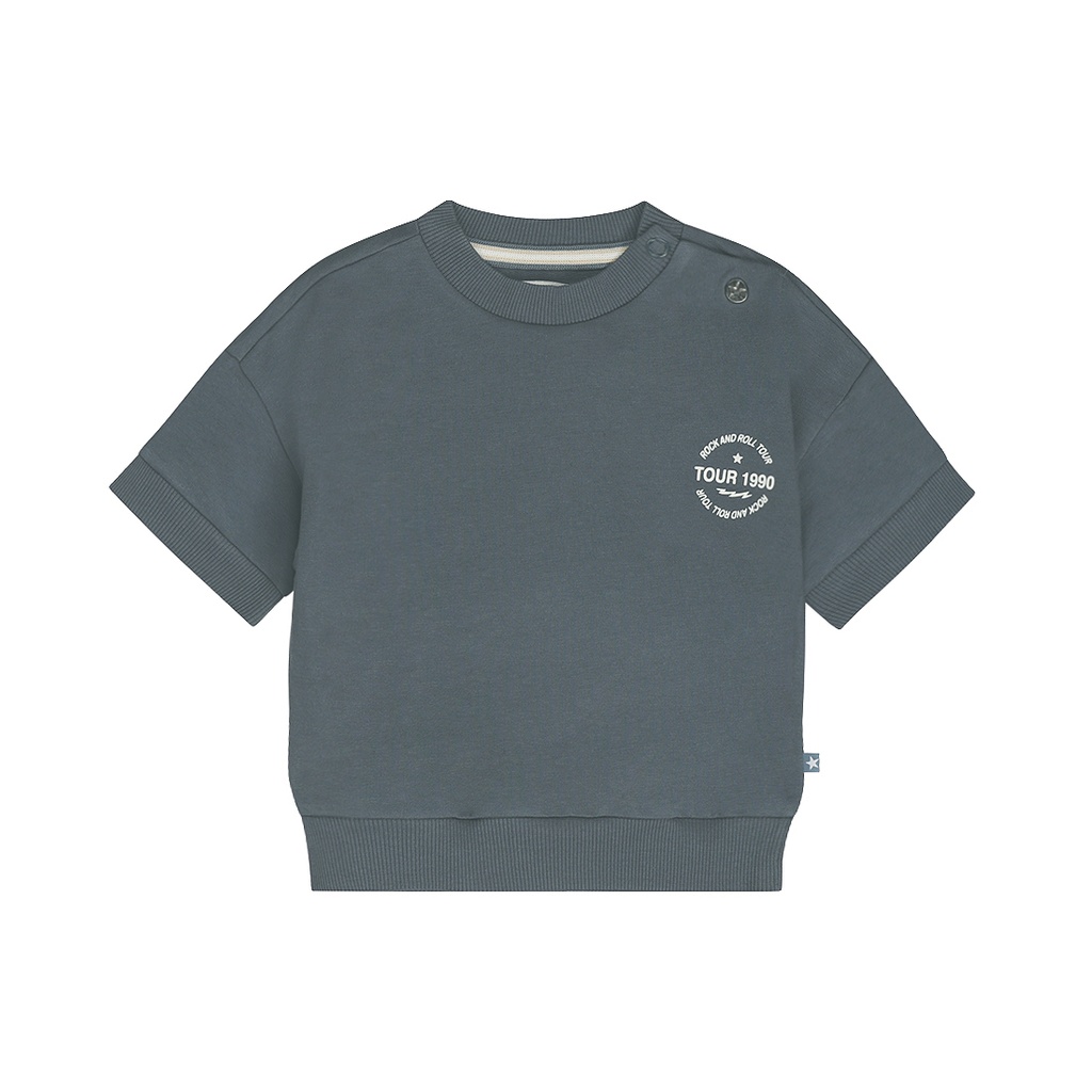 Dirkje | T-shirt Boys Rock Steel Blue