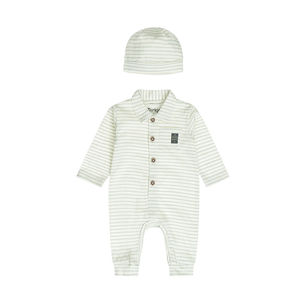 Dirkje | Outfit Boys Santa Monica Off White 2-delig