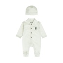Dirkje | Outfit Boys Santa Monica Off White 2-delig