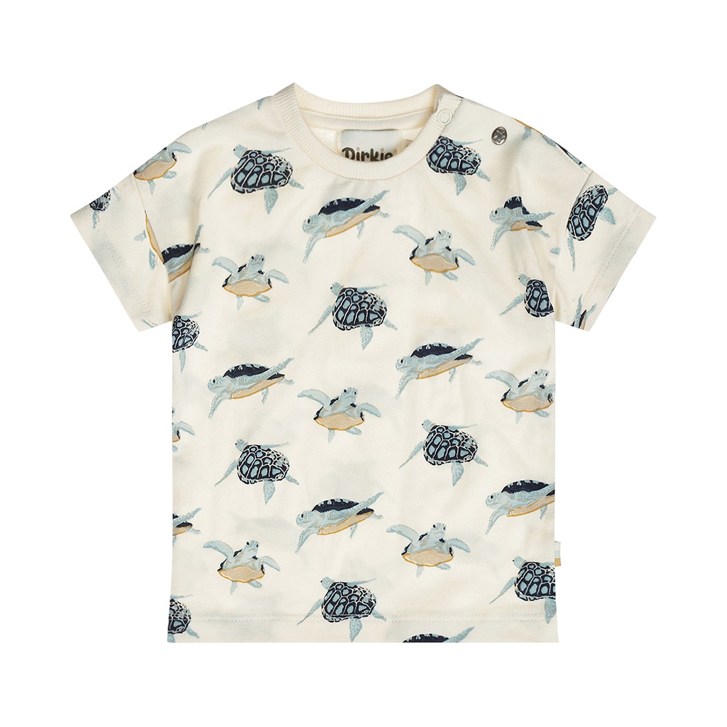 Dirkje | T-shirt Boys Santa Monica Off White