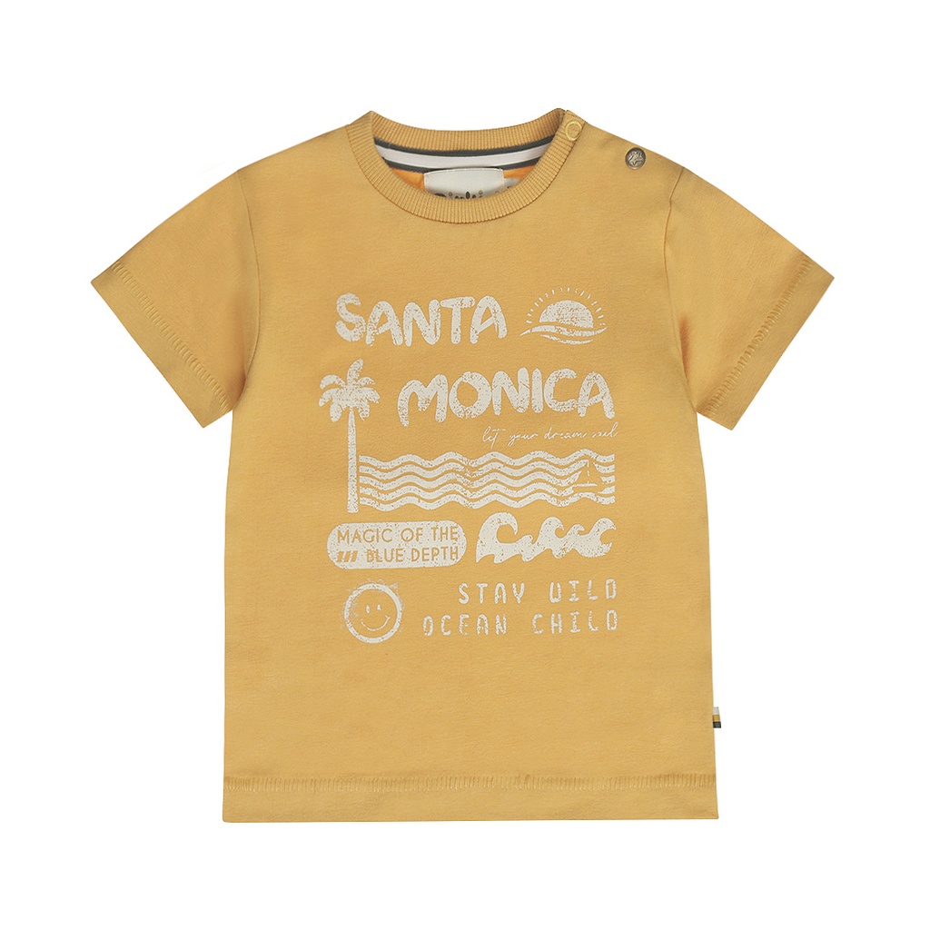 Dirkje | T-shirt Boys Paradise Camel