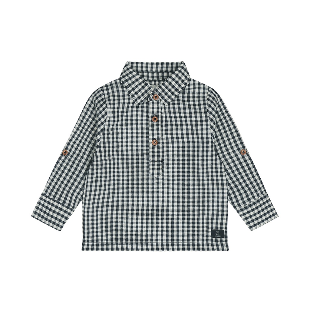 Dirkje | Hemd Boys Sunset Navy