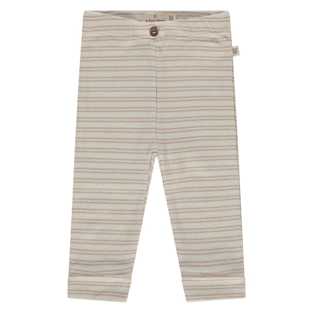 A Tiny Story | Legging Uni Stripes Nougat