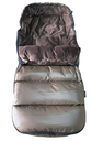 Kong.Walther | Voetenzak vr Wandelwagen Puffer Chocolate Brown