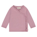 A Tiny Story | T-shirt Girls Overslag Longsleeve Rouge