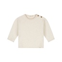 A Tiny Story | Pull Uni Ecru Melange