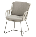 4SO | Tuinstoel Fabrice Dining Chair Terre met 2 Kussens