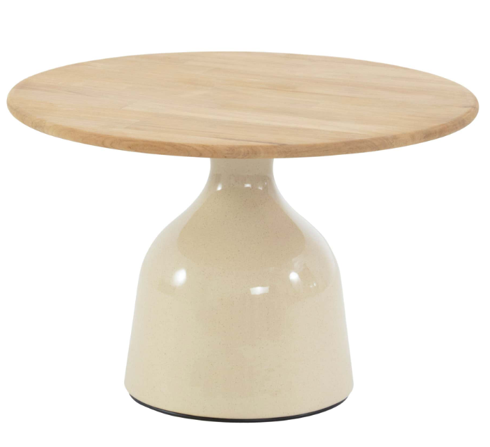 4SO | Blad vr Tuintafel June Teak Top for Coffee Table Ø60cm