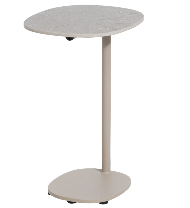4SO | Tuintafel Sofie Support Table Ceramic Latte 35x30x50cm  
