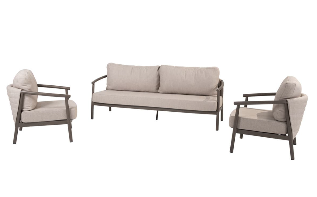 4SO | Lounge Barolo Set Terre 3-zit en 2 Stoelen 