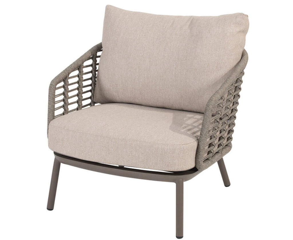 4SO | Tuinstoel Puglia Living Chair Terre met 2 Kussens 