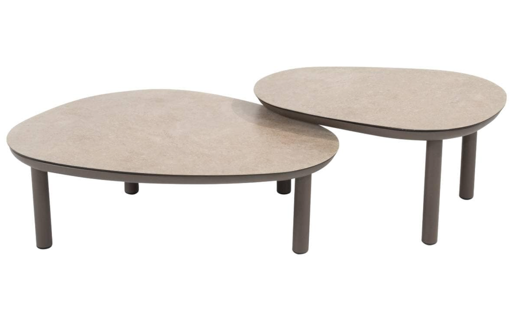 4SO | Tuintafel Monroe Coffee Table Set Terre 65x32h en 80x27h 2-delig