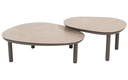 4SO | Tuintafel Monroe Coffee Table Set Terre 65x32h en 80x27h 2-delig