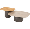 4SO | Tuintafel Demi coffee table set of 2 terre 50X60 and 70X80 cm 