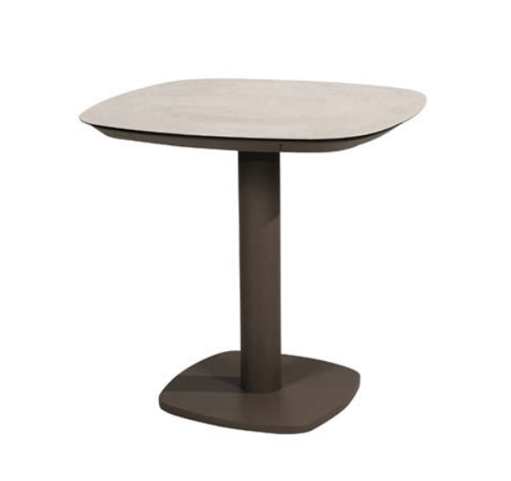4SO | Tuintafel Manolo Dining Table Ceramic Print Terre 75 X 75 X 75 cm 
