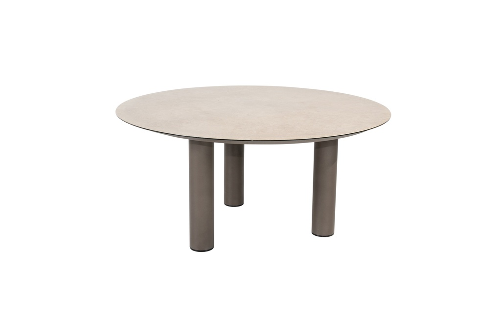 4SO | Tuintafel Donato Dining Table Terre Ceramic Print met 3 Poten Ø160cm H75