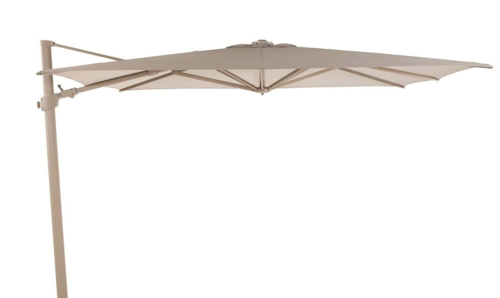 4SO | Parasol Siesta Premium Latte Frame Sand 300x300cm