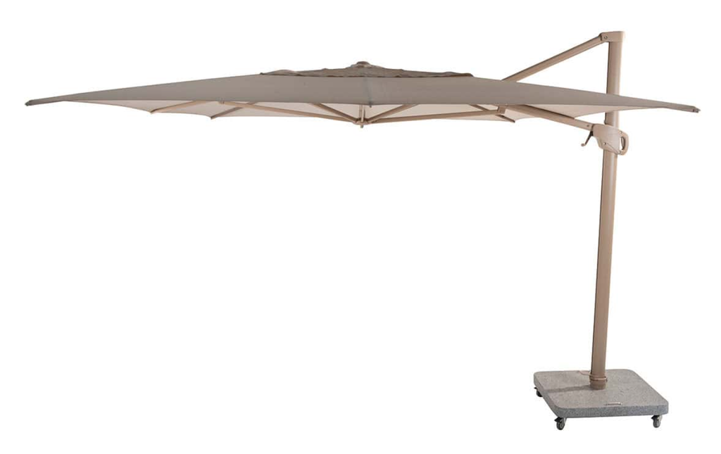4SO | Parasol Hacienda Latte Frame Sand 300x400cm