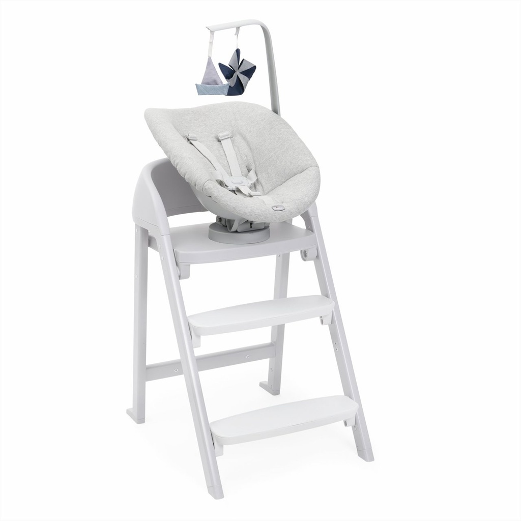 Chicco | Relax New Born Lounger vr Eetstoel Crescendo Up Grey