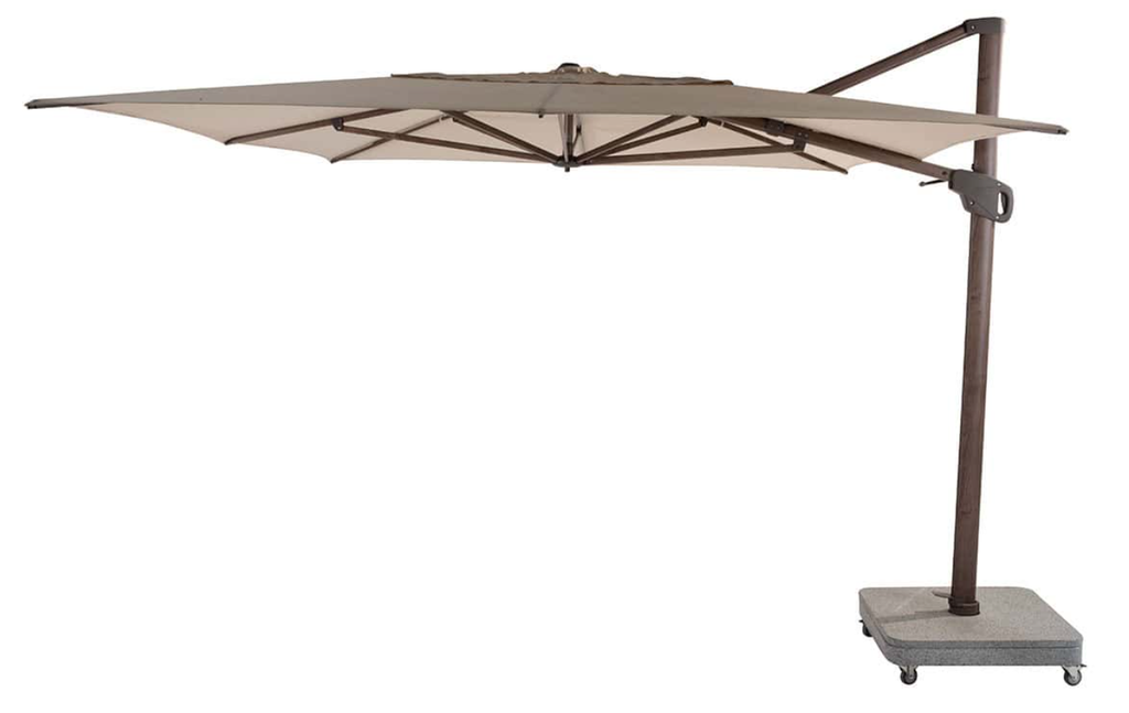 4SO | Parasol Hacienda Wenge Frame Beach 300x400cm