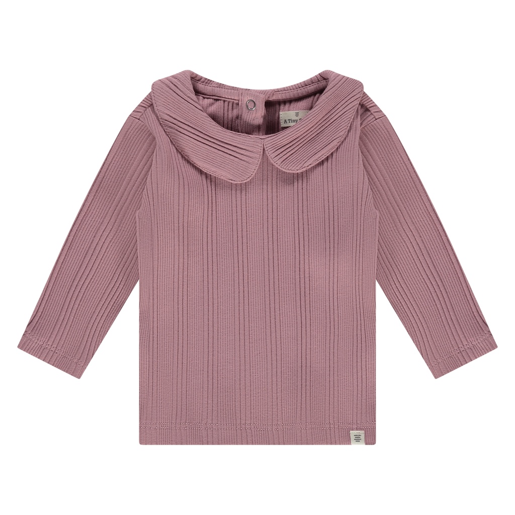 A Tiny Story | T-shirt Girls Longsleeve Rouge