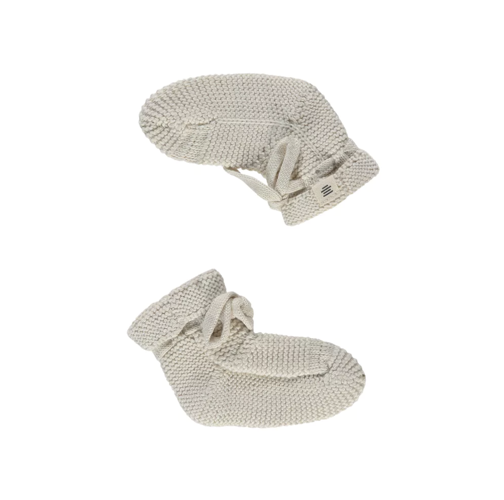 A Tiny Story | Parkschoentjes Uni Ecru Melange