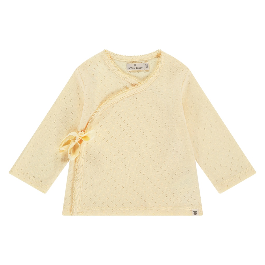 A Tiny Story | T-shirt Girls Overslag Longsleeve Buttercup