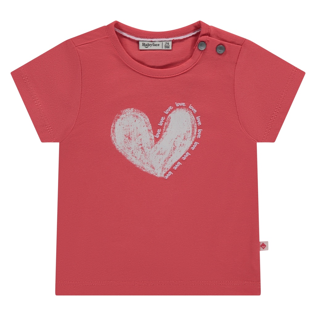 Babyface | T-shirt Girls Coral Red