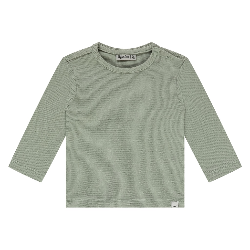 Babyface | T-shirt Uni Longsleeve Pistachio