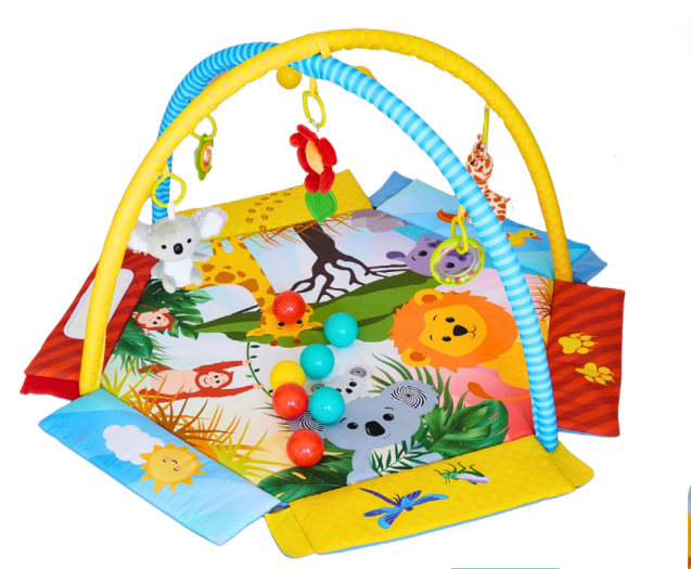 Bo Jungle | Speeltapijt met Speelboog Palenquo Foldable Ball Pit Play Gym