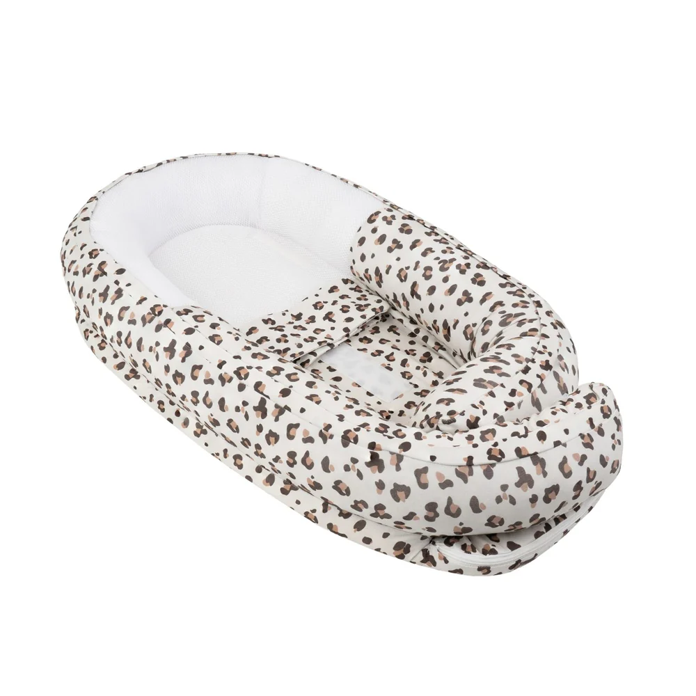 Doomoo | Babynest Leopard Cocoon Cream