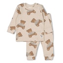 Feetje | Pyjama Teddy Bear Premium Sleepwear Off White Melange 