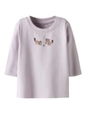 Name it | T-shirt Girls Nbftonia Longsleeve Lilac Marble