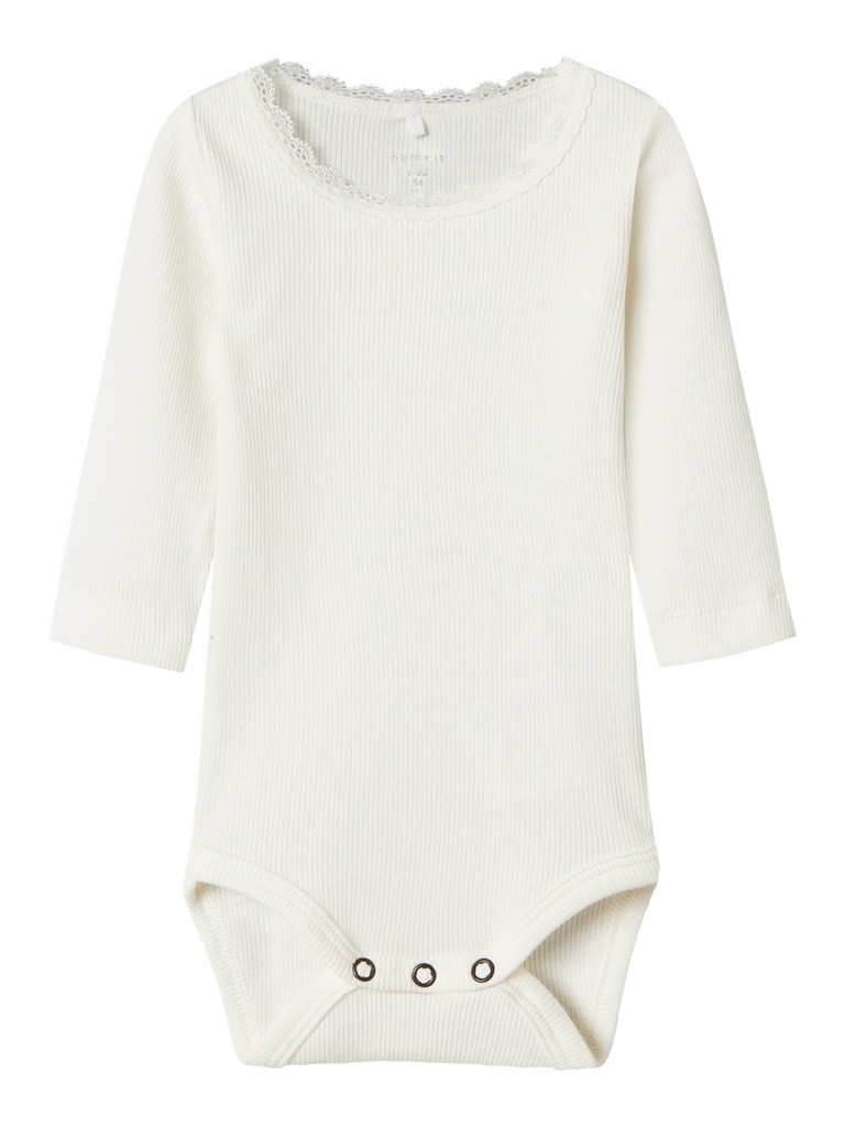 Name it | Body Girls Nbfkab Longsleeve Cloud Dancer