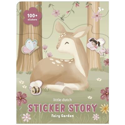 Little Dutch | Stickerboek Fairy Garden 100 Stickers