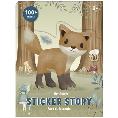 Little Dutch | Stickerboek Forest Friends 100 Stickers
