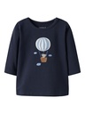 Name it | T-shirt Boys Nbmbent Longsleeve Navy Blazer