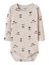 Name it | Body Boys Nbmtusher Longsleeve Peyote Melange